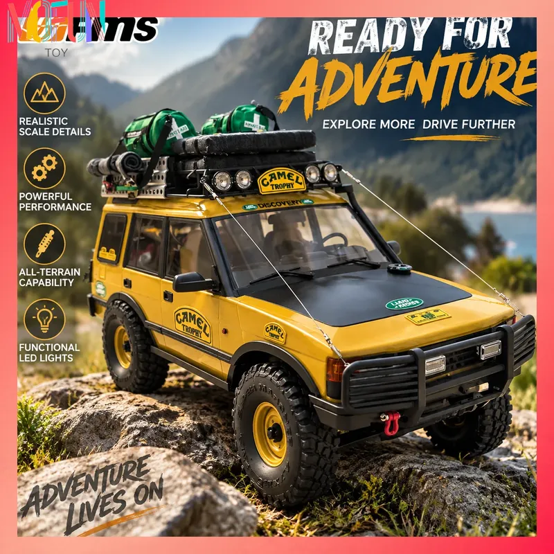 FCX10 1/10 Scale Camel Trophy  - Rc Hobby Land review and price