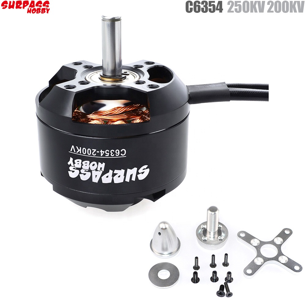 SURPASS HOBBY C6354 6354 250KV - Rc Hobby Motor review and price