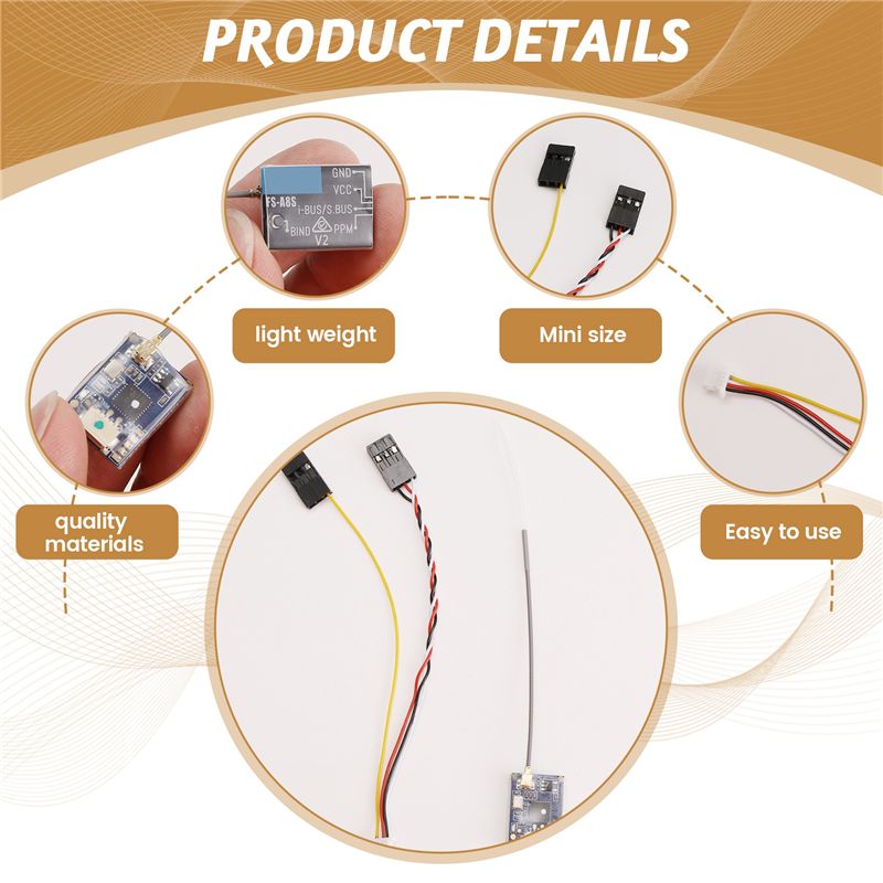 AS96-For FS-A8S 2.4G 8CH Mini  - Receiver Sbus 8Ch review and price
