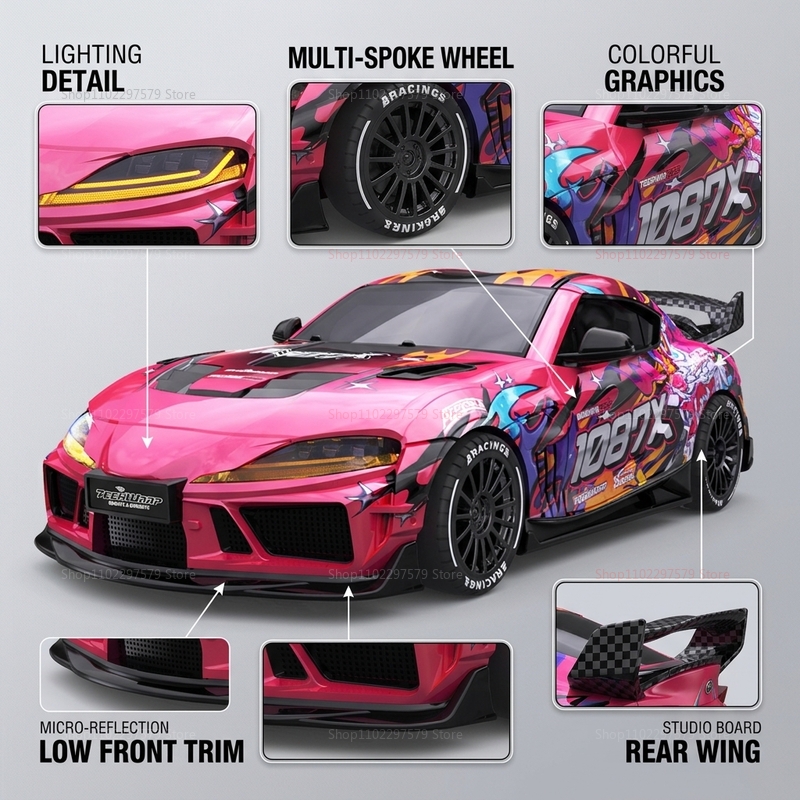 1:43 Scale 20KM/H RC Drift Car - Rc Hobby Toucan review and price