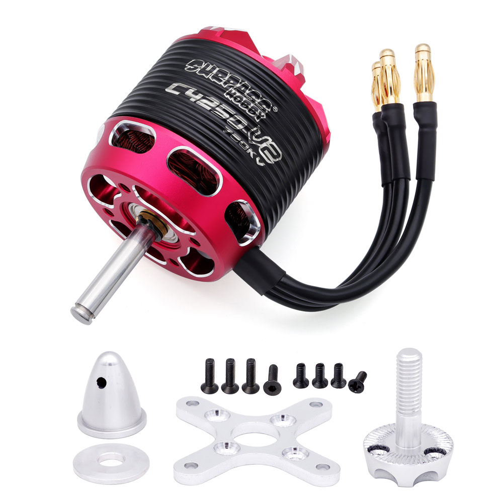 SURPASS HOBBY C4240 750KV/850K - Rc Hobby Motor review and price